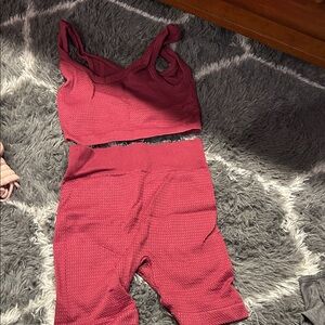 No Boundaries Burgundy Textured Top